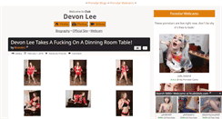 Desktop Screenshot of clubdevonlee.com