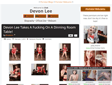 Tablet Screenshot of clubdevonlee.com